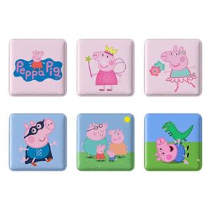 مگنت خندالو طرح انیمیشن پپاپیگ Peppa pig کد 1340B مجموعه 6 عددی
