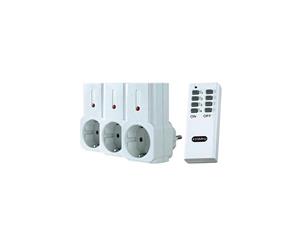 پریز دیواری برق همراه با ریموت کنترل لایوگرین - بسته 3 عددی Livegreen Remote Controlled Wall Plugs - 3 PCS