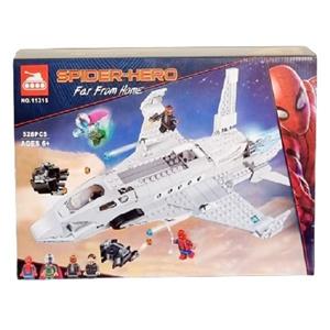 ساختنی طرح هواپیمای مرد عنکبوتی مدل SPIDER HERO کد 11315 