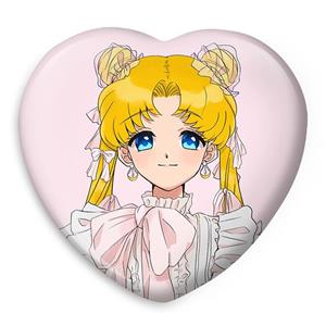 پیکسل خندالو طرح اوساگی تسوکینو انیمه سیلور مون Sailor Moon مدل قلبی کد 17452 