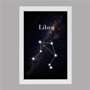 تابلو خندالو مدل دکوراتیو ماه تولد مهر Libra کد M50 مجموعه 1 عددی