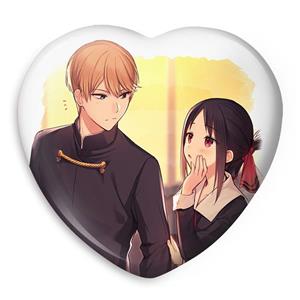 پیکسل خندالو طرح کاگویا و میوکی انیمه کاگویا ساما مدل قلبی کد 15993