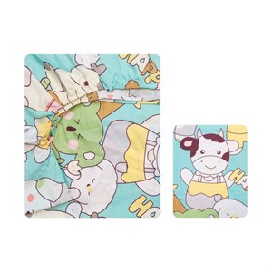 ملحفه کودک آدنو مدل HAPPY کد IR147 سایز 70x135 سانتی متر