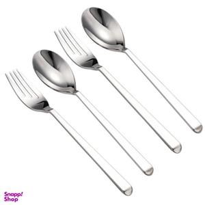 ست قاشق و چنگال جی فی نی مدل 01 مجموعه 4 عددی