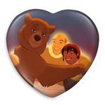 پیکسل خندالو طرح انیمیشن خرس برادر Brother Bear مدل قلبی کد 13717