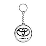 جاکلیدی خندالو طرح تویوتا Toyota مدل دوطرفه کد 2353223528 