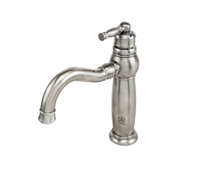 شیر روشویی آنتیک کروم مات قهرمان