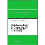 کتاب Stabilization Policy in France and the Federal Republic of Germany  اثر G. De Menil and U. Westphal انتشارات Elsevier Science Ltd
