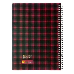 دفتر مشق 100 برگ کیان شاد طرح چهار خانه ZE