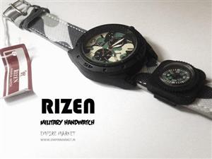 ساعت مچی قطب نما دار چریکی مدل rizen