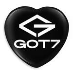 پیکسل خندالو طرح گروه گات سون GOT7 مدل قلبی کد 21038 