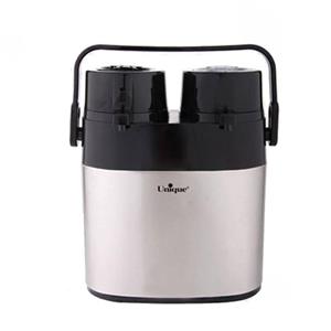 فلاسک دوقلو یونیک مدل استیل کد 9060 گنجایش 1.6 لیتر
