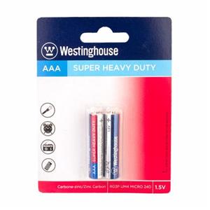 باطری نیم قلمی زینک کربن 2 عددی وستینگهاوس