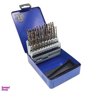 مته آهن مدل وایکینگ کد YPAL-HSS-E-1-6MM سایز 1-6 میلیمتر مجموعه 51 عددی