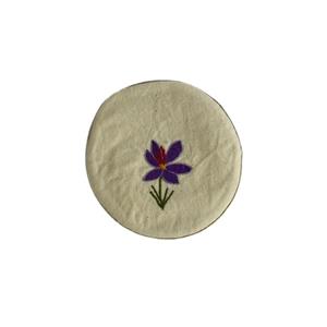 زیر لیوانی سنتی مدل پارچه ای