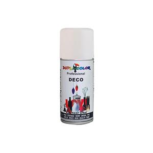 اسپری رنگ سفید دوپلی کالر مدل DECO حجم 150 میلی لیتر