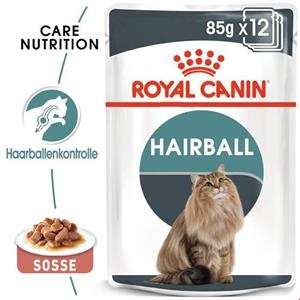 غذا مرطوب گربه رویال کنین Royal Canin Hairball Care 12x85g in Soße 