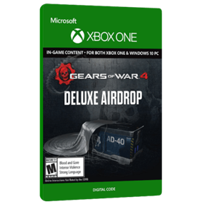 بازی دیجیتال Gears of War 4 Deluxe Airdrop Pack Xbox Play Anywhere برای Xbox One 