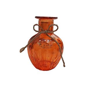 گلدان دکوری مدل شیشه ای طرح مروارید