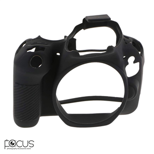 کاور سیلیکونی کانن Canon 200D رنگ سیاه