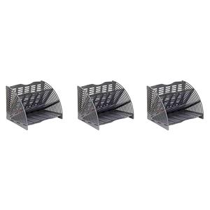 نگهدارنده کتاب سناپلاستیک مدل سه خانه بسته 3 عددی -