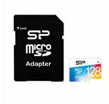 کارت حافظه microSDXC ظرفیت 128 گیگابایت سیلیکون پاور Elite سرعت 75MB/s
