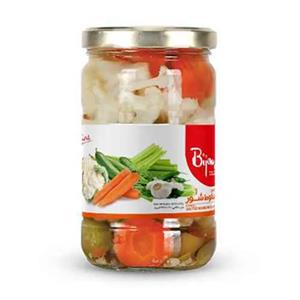 کنسرو مخلوط شور بیژن - 670 گرم