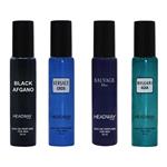 عطر جیبی مردانه هدوی استوری مدل amsterdam حجم 30 میلی لیتر مجموعه 4 عددی 