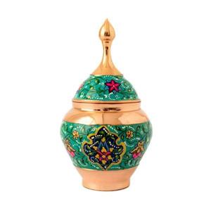 قندان مسی طرح سیبی مس و پرداز مدل PA10