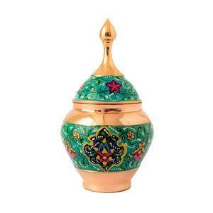 قندان مسی طرح سیبی مس و پرداز مدل PA10