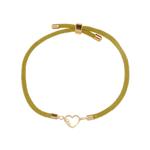 دستبند طلا 18 عیار زنانه مدوپد مدل اسم نیلو nilu کد DB14-10537