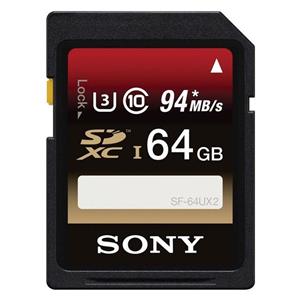 کارت حافظه سونی مدل Sony 64GB UHS-I SDXC U3 (Class 10) – SF-64UX2/T3