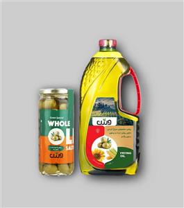 روغن مایع سرخ کردنی حاوی روغن ذرت و زیتون ورژن - 1500 میلی لیتر