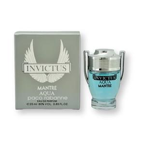 عطر جیبی مانتره مدل Invictus Aqua حجم 25 میلی لیتر