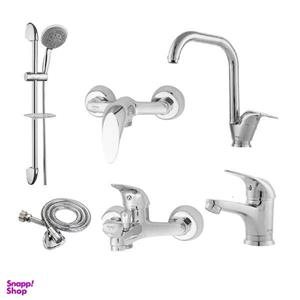 ست شیرآلات حکمت نشان مدل اناهیتا C مجموعه 6 عددی