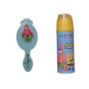 اسپری کودک بوخشا مدل پاتریک حجم 200 میلی لیتر به همراه برس کودک مدل پاتریک