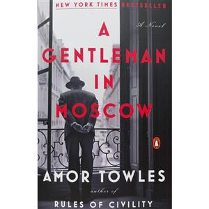 کتاب A Gentlman in Moscow اثر Amor towles انتشارات معیار علم 