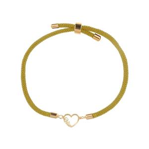 دستبند طلا 18 عیار زنانه مدوپد مدل اسم ویرا vira کد DB14-10220 