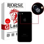 محافظ لنز دوربین هورس مدل UTF مناسب برای گوشی موبایل اپل iPhone 7 بسته دو عددی