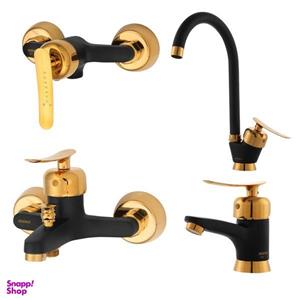 ست شیرآلات حکمت نشان مدل چکاوک پلاس MT مجموعه 4 عددی