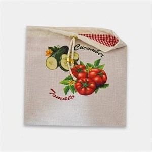 کیسه نان و سبزی مدل گوجه و خیار