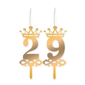 شمع تولد مدل عدد 29 یا 92
