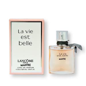 عطر جیبی مانتره مدل La vie est belle حجم 25 میلی لیتر