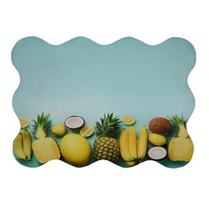 پادری مدل دالبر طرح میوه کد 6302 سایز 80x110 سانتی متر