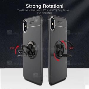 قاب ژله ای طرح چرم انگشتی Samsung A7 2018 / A750 Becation A.F Magnetic Ring Auto Focus Becation Magnetic Ring for Samsung Galaxy A7 2018