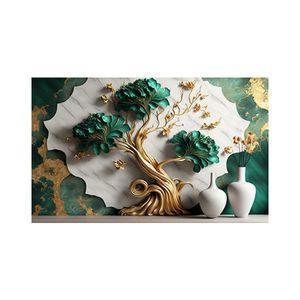 پادری مدل گل و طبیعت کد M35M001-MF0125 سایز 76x46 سانتی متر