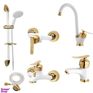 ست شیرآلات حکمت نشان مدل چکاوک پلاس ST مجموعه 6 عددی