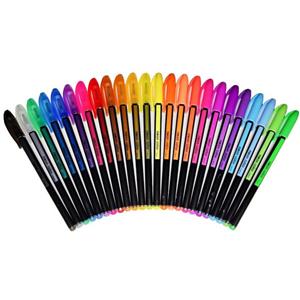 روان نویس مدل NEON GLITTER  بسته 24 عددی