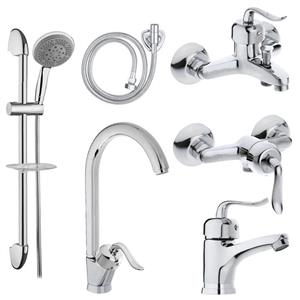 ست شیرآلات ایلمان مدل سورنا A.K2008 مجموعه 6 عددی