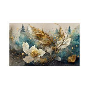 پادری مدل گل و طبیعت کد M35M001-MF0120 سایز 76x46 سانتی متر